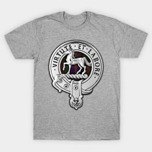 Clan Cochrane Crest & Tartan T-Shirt